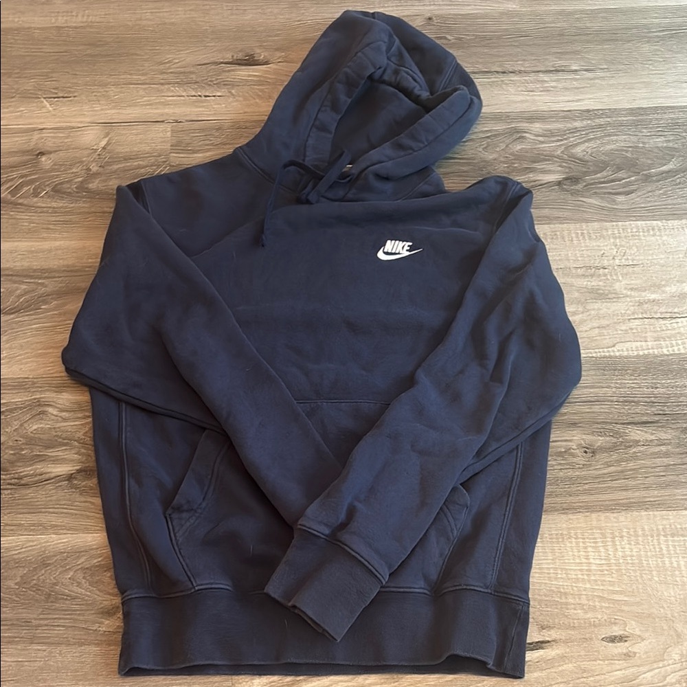 Nike Blue Sweatshirt Hoodie Classic Design